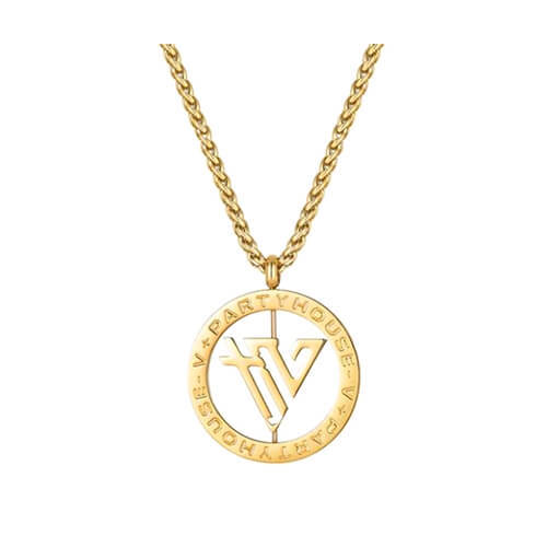 Custom metal etching jewelry wholesale factory personalised spinner charm pendant suppliers thick chain personalized logo necklace manufacturers